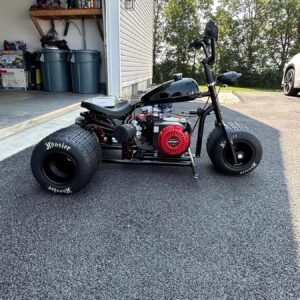 The black mini trike